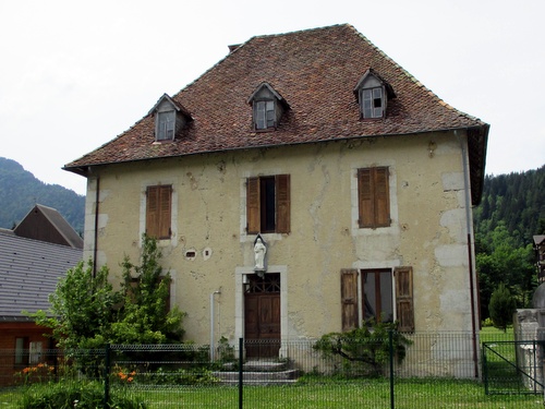 Photograph of The rectory in St. Pierre de Chartreuse