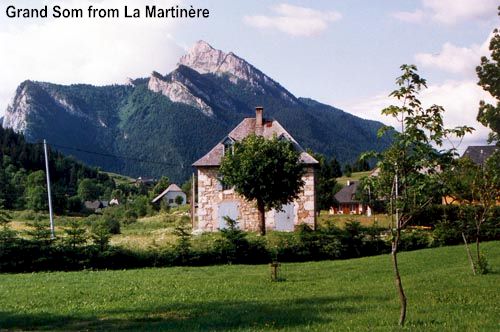 Photograph of Grand Som from la Martinière