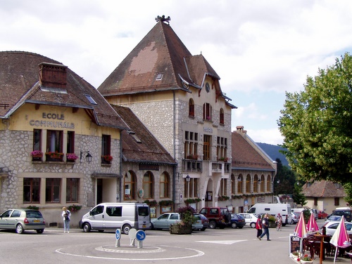 Photograph of The Place de la Mairie, St. Pierre de Chartreuse
