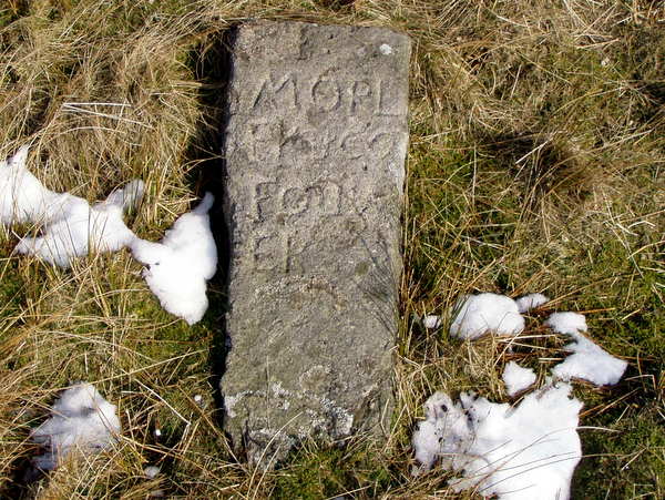 Photograph of meer stone 27 - Grassington Moor